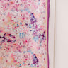Fresh Blooms Satin Hair Scarf in Lavender Image 1