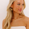 Soho Sleek Drop Earrings Image 1