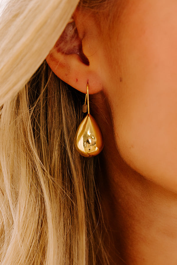 Soho Sleek Drop Earrings Image 2