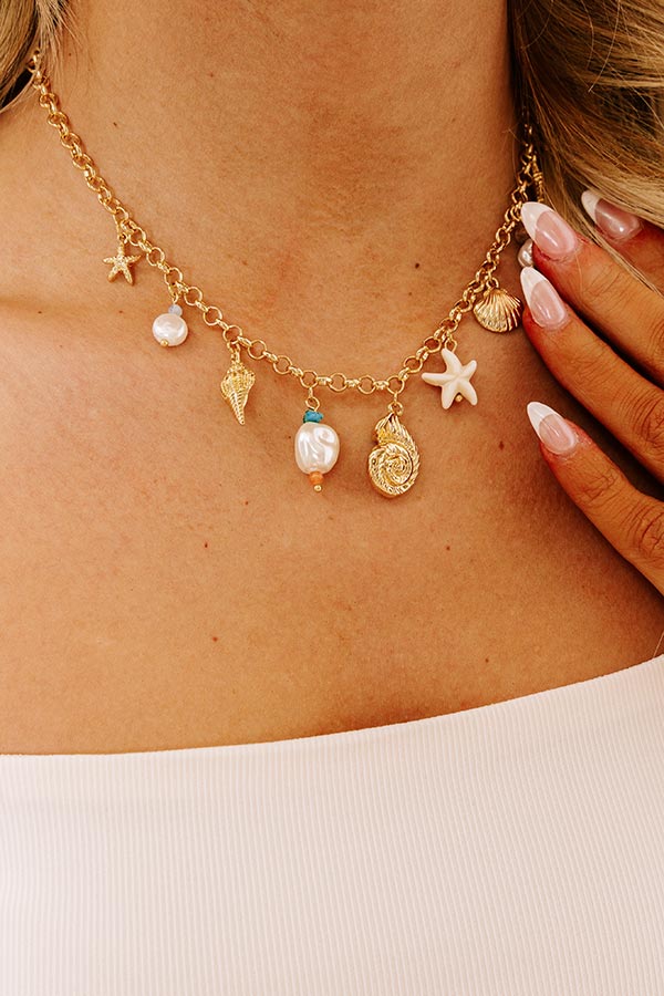 Seaside Cutie Charm Necklace Image - 1