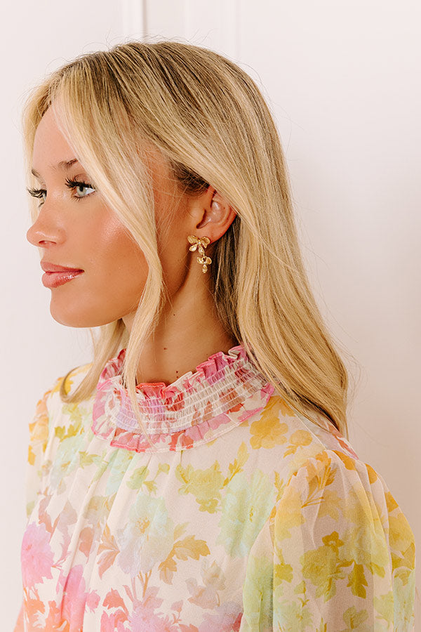 Garden Dreams Drop Earrings