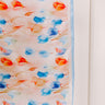 Tulip Fields Satin Hair Scarf in Sky Blue Image 1