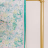 Fresh Blooms Satin Hair Scarf in Green Image 1