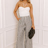 The Taylor High Waist Linen-Blend Pants Image 1