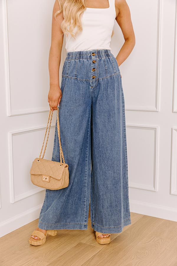 The Carlie High Waist Wide Leg Pants Image - 2