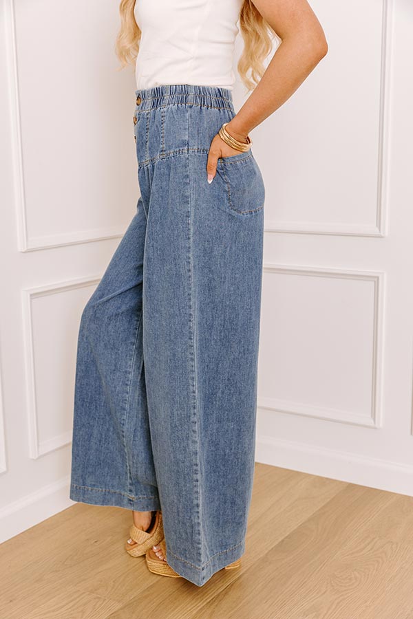 The Carlie High Waist Wide Leg Pants Image - 4