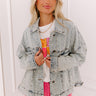 The Wendy Distressed Denim Jacket Image - 1