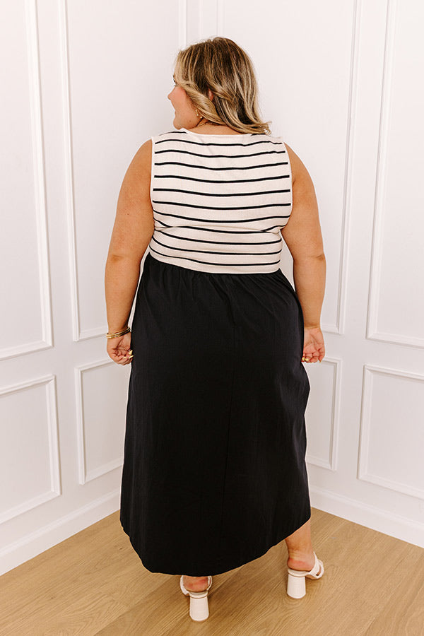 Santa Monica Pier Stripe Midi Curves Image 5