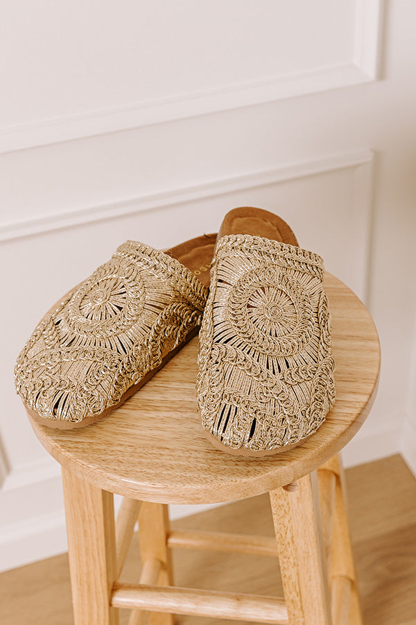 The Lilah Metallic Clogs Image 4