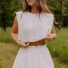 Toes In The Sand Eyelet Top Image - 1