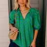 Polished Perfection Floral Top Image 1