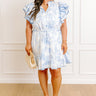 Under The Palm Trees Mini Dress Curves Image 1