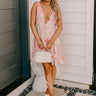 Chic and Serene Floral Mini Dress Image 1
