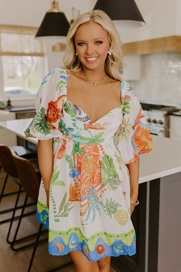 Tropical Daydream Mini Dress Image - 3