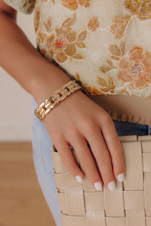 Caught Your Eye Stretch Bracelet