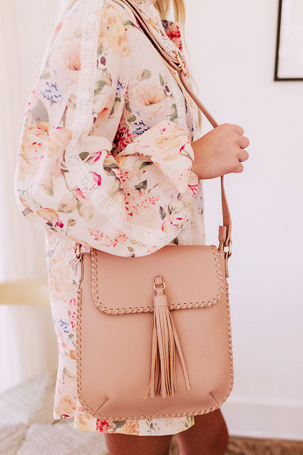 Charming Glance Faux Leather Crossbody