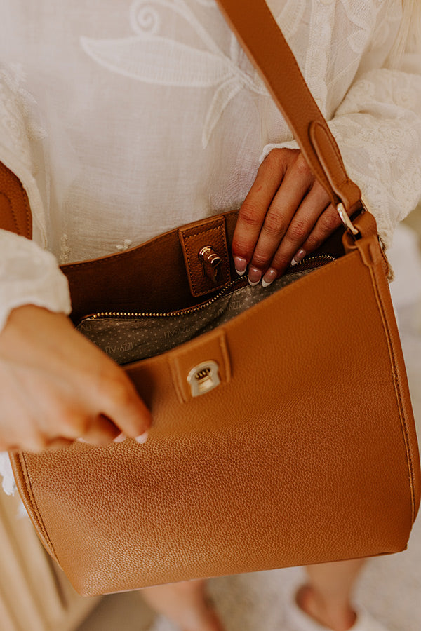 Social Club Faux Leather Tote Image 3