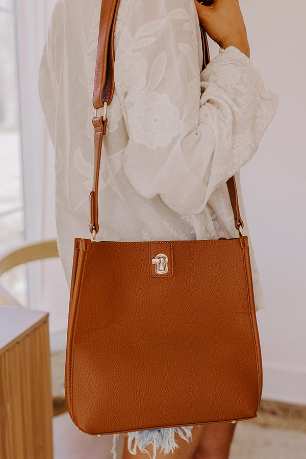 Social Club Faux Leather Tote Image 2