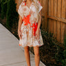Cruise Ready Floral Mini Dress  Image 1