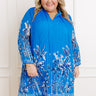 Skyline Views Pleated Mini Dress Curves Image 1