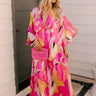 Vacay Moment Maxi Dress in Pink Image 1