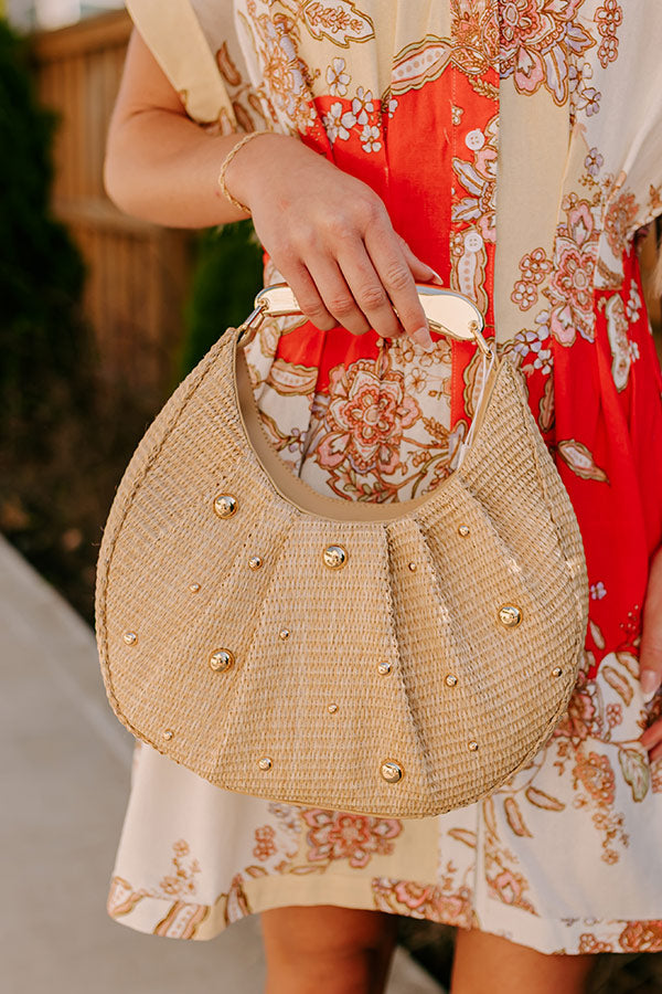 Delilah Raffia Woven Tote Image - 3