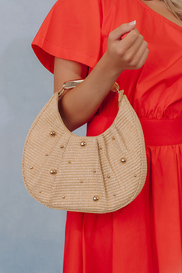 Delilah Raffia Woven Tote Image - 1
