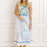 French Countryside Stripe Midi Dress Image 1
