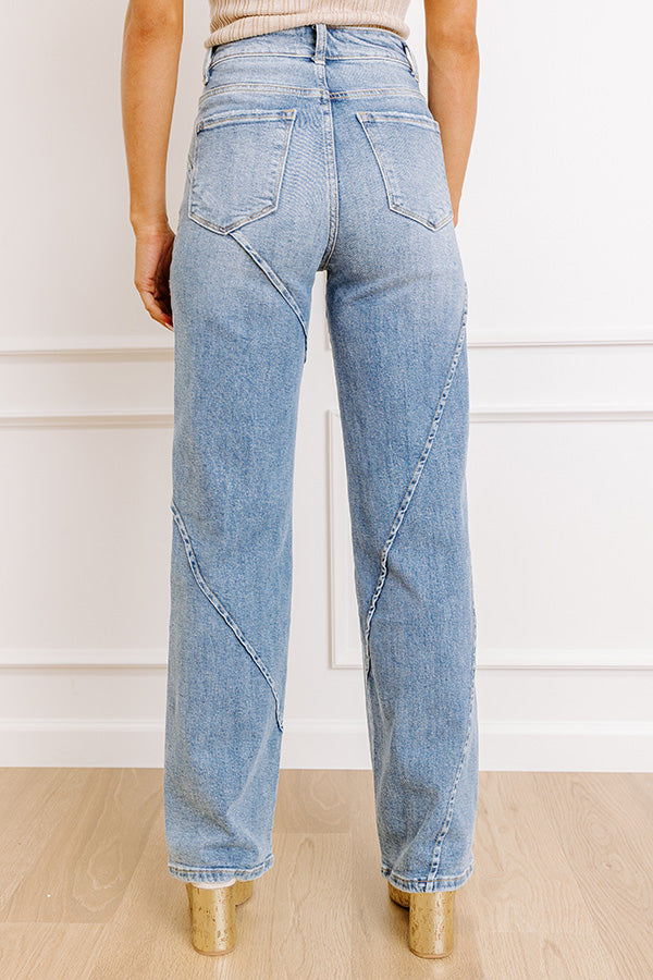The Audrey High Waist Straight Leg Jean Image 3