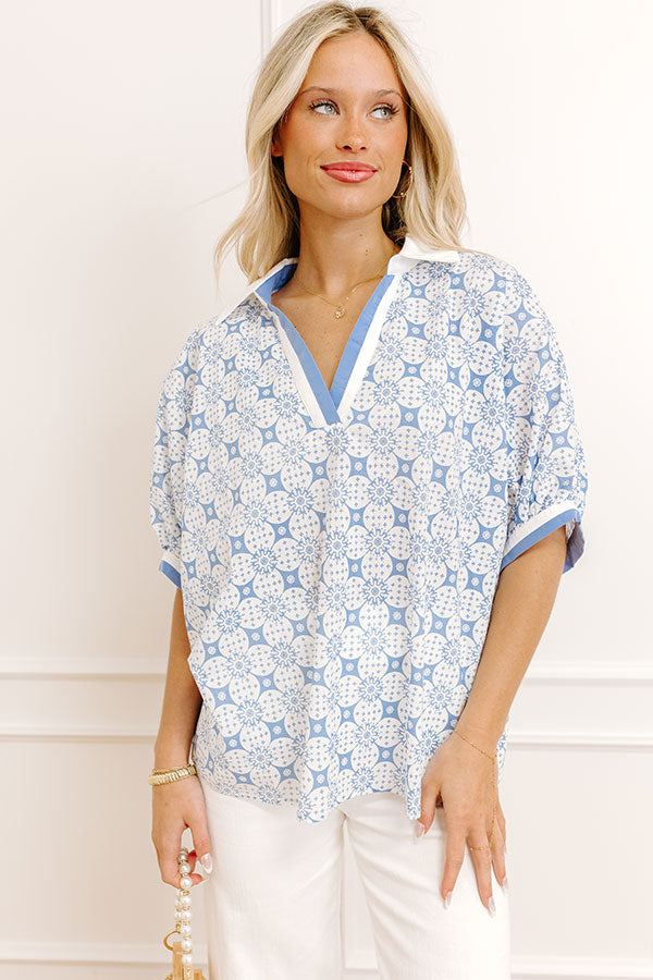 Graceful Smile Floral Top Image 1