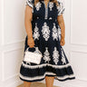 Catching Feelings Midi Dress Curves Image 1