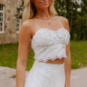 Picking Flowers Embroidered Crop Top Image - 1