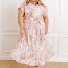 Radiant Garden Floral Maxi Dress Curves Image 1