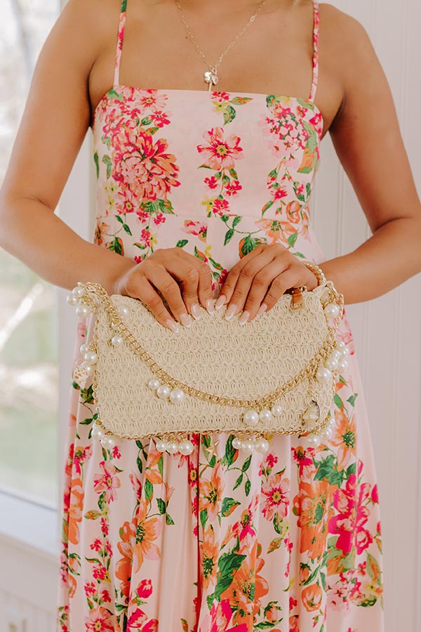 Seashore Symphony Woven Purse in Ivory Image 4