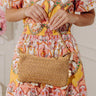 Steph Woven Purse in Brown Image - 1