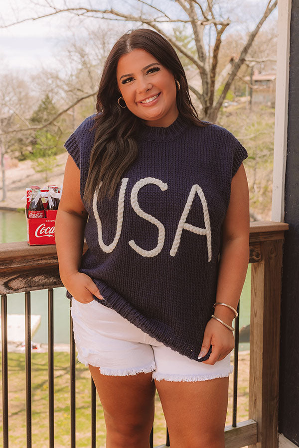 Freedom Flair Knit Top Curves Image 2