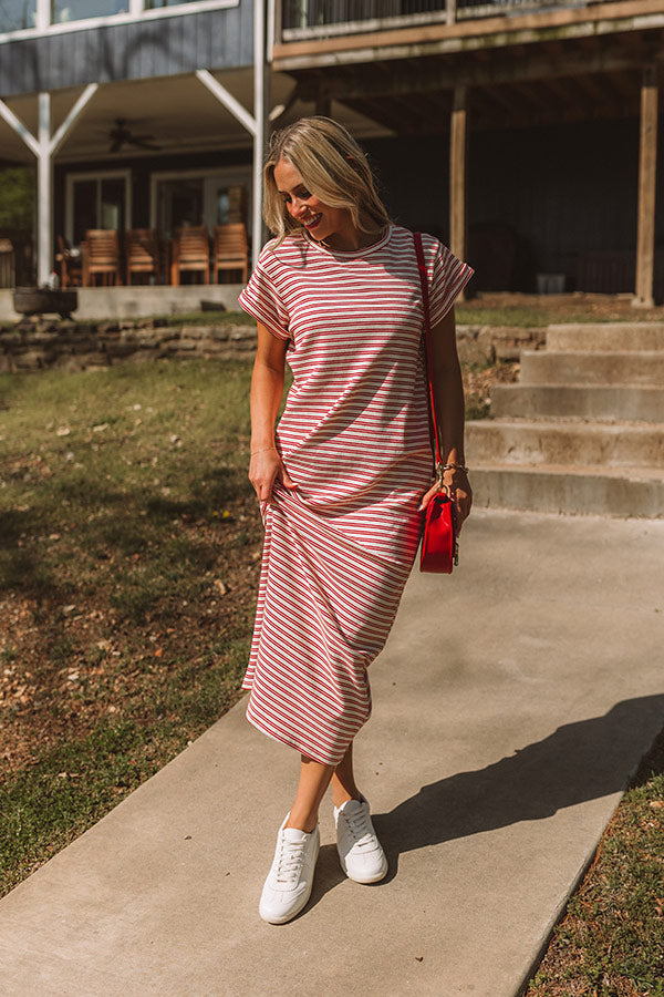 Sweet Tea Sippin' Stripe Maxi Dress Image 1