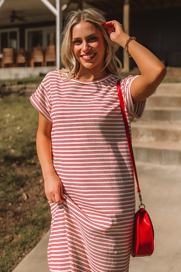 Sweet Tea Sippin' Stripe Maxi Dress Image 2