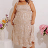 Sweet Embrace Floral Midi Dress Curves Image - 1