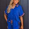Picnic Plans High Waist Linen-Blend Shorts Image 1