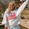 Lakefront Liberty Oversized Sweatshirt Image 1