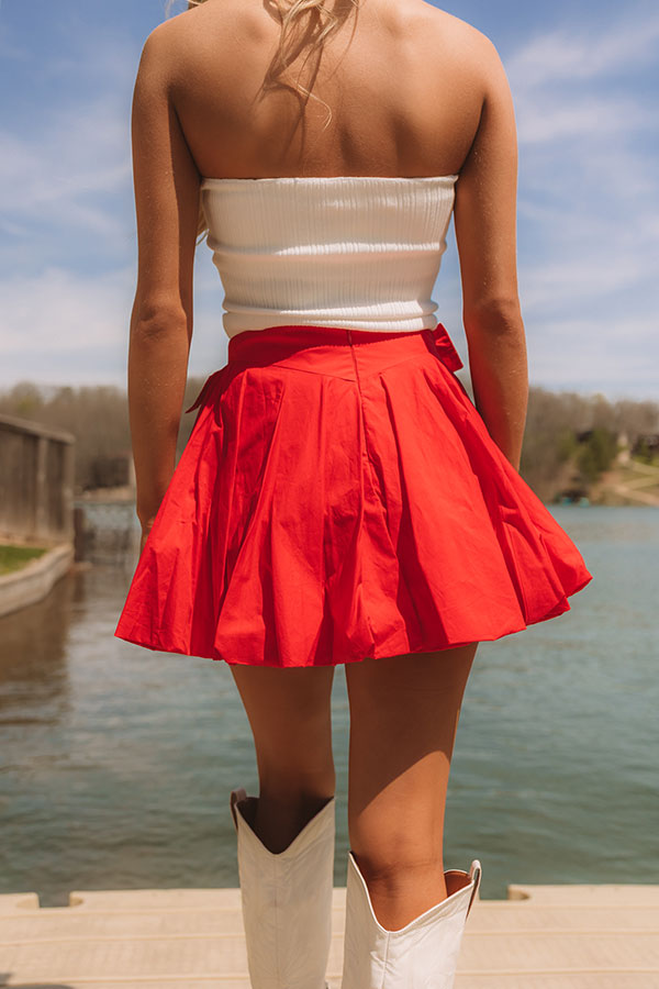 Liberty Lane High Waist Mini Skirt Image 4