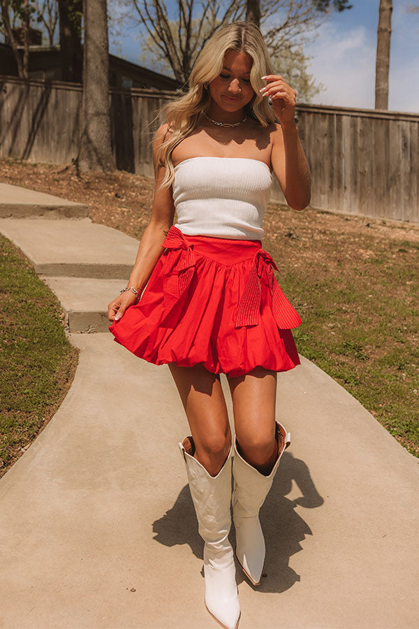 Liberty Lane High Waist Mini Skirt Image 5