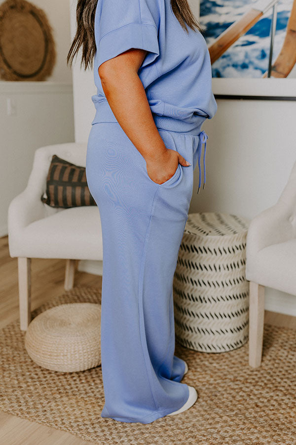 Easygoing High Waist Wide Leg Pants Curves Image 3