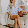 Beary Patriotic Satin Pajama Top Image 1