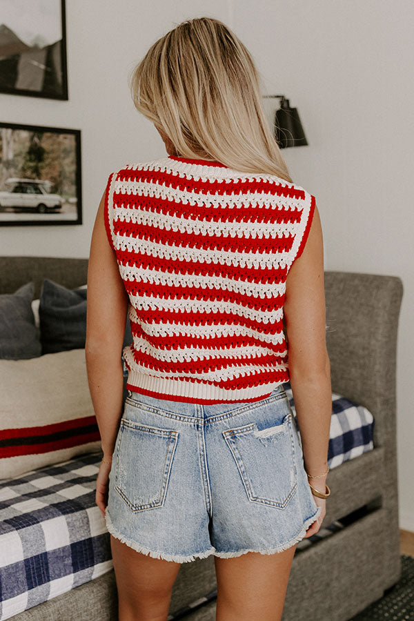 Freedom and Festivities Knit Top Image 5
