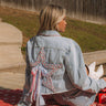 Star Of The Show Crop Denim Jacket Image 1