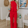 Favorite View High Waist Straight Leg Pants Image 1