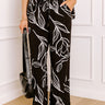 Vacay Bungalow High Waist Pants in Black Image 1