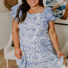 Petit Fours and Picnics Eyelet Embroidered Mini Dress Curves Image 1